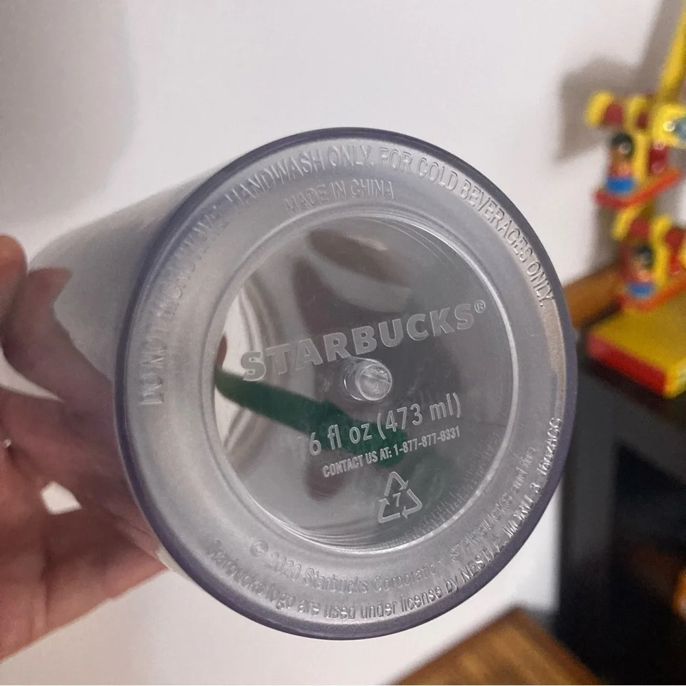 Starbucks glittery You’re the Best tumbler with straw